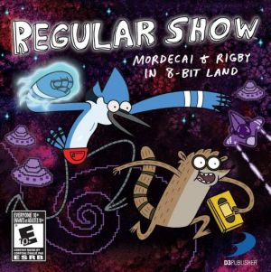 Regular Show: Mordecai and Rigby in 8-Bit Land