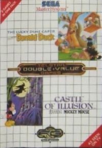 Lucky Dime Caper Starring Donald Duck, The / Castle of Illusion Starring Mickey Mouse - Telstar Double Value Games